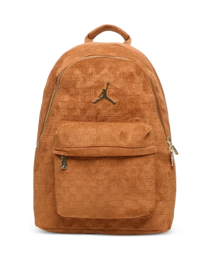 Jordan JAM monogram backpack - Braun Braun