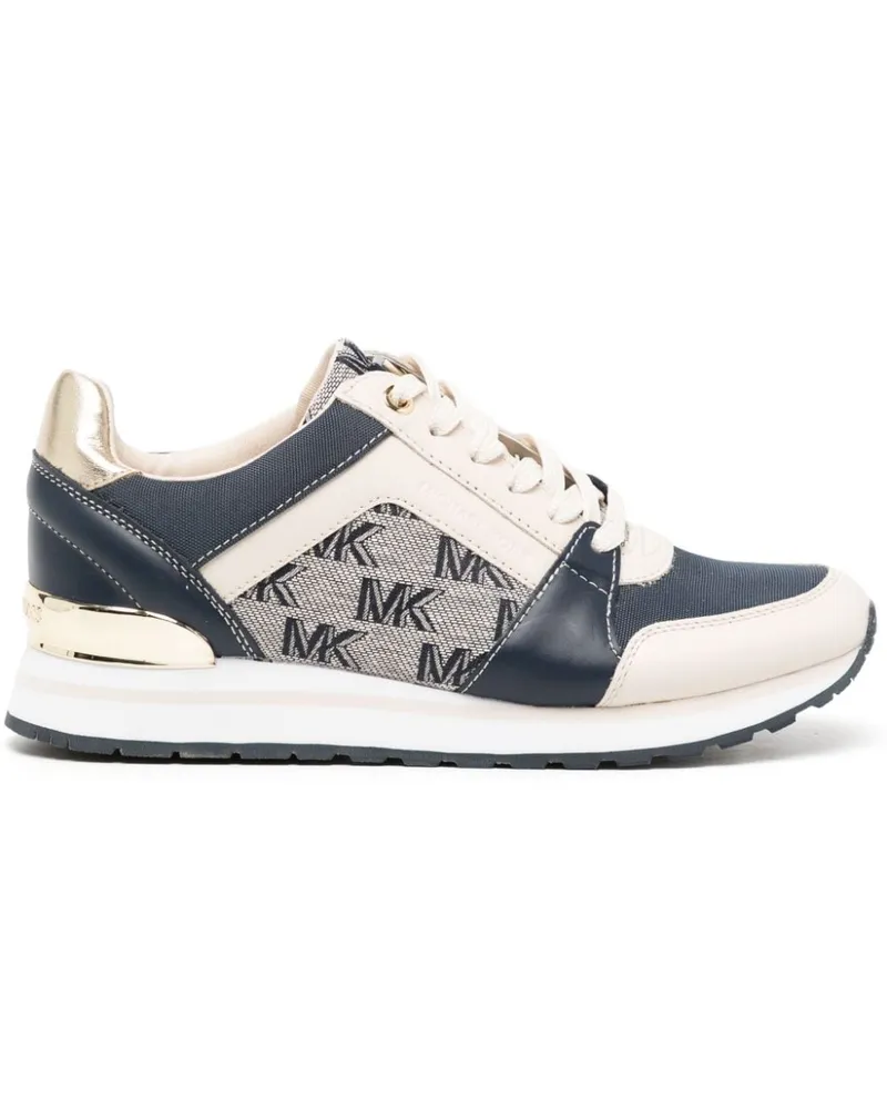 Michael Kors Sneakers mit Monogramm-Print - Nude Nude