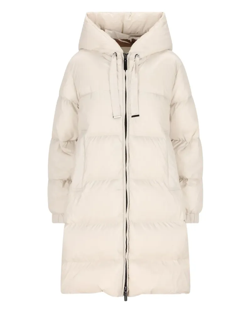 Max Mara The Cube hooded padded coat - Nude Nude