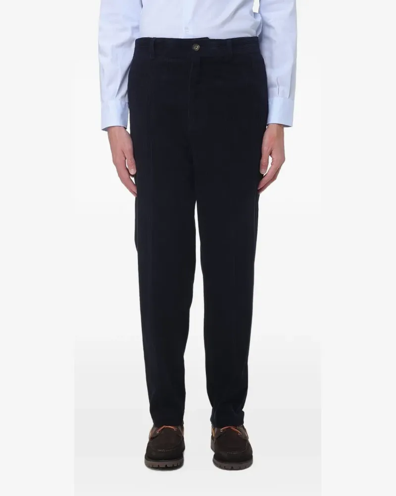 Sebago Rendon corduroy straight-leg trousers - Blau Blau