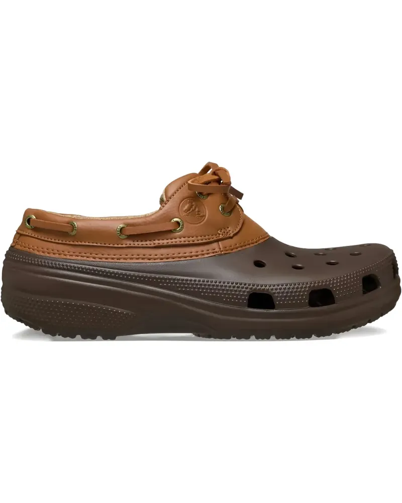 Crocs Classic Islander Boat "Coffee Cognac" clogs - Braun Braun