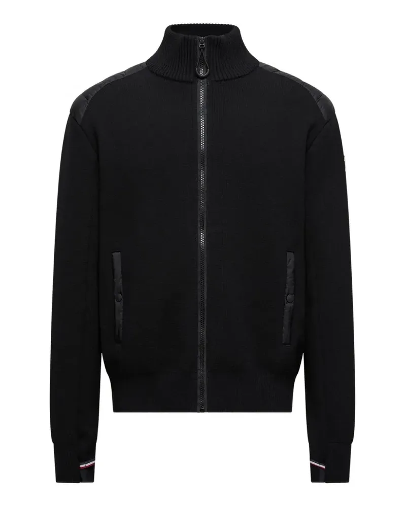 Moncler Cardigan mit Reißverschluss - Schwarz Schwarz