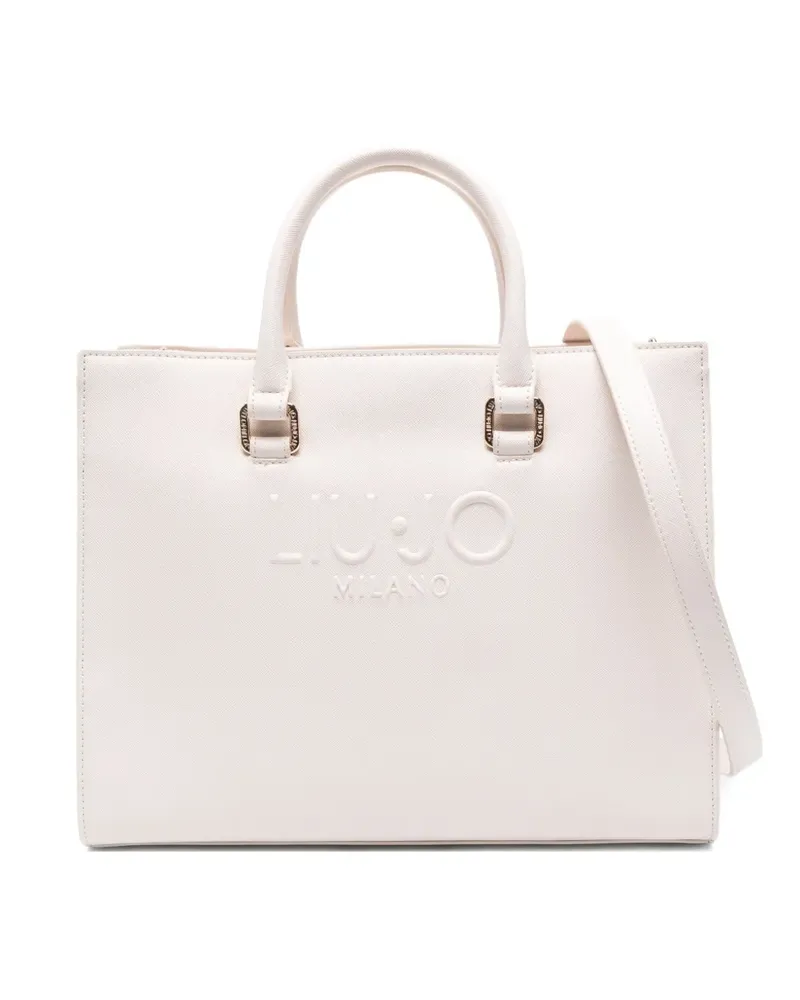 Liu Jo Shopper mit Logo-Prägung - Nude Nude