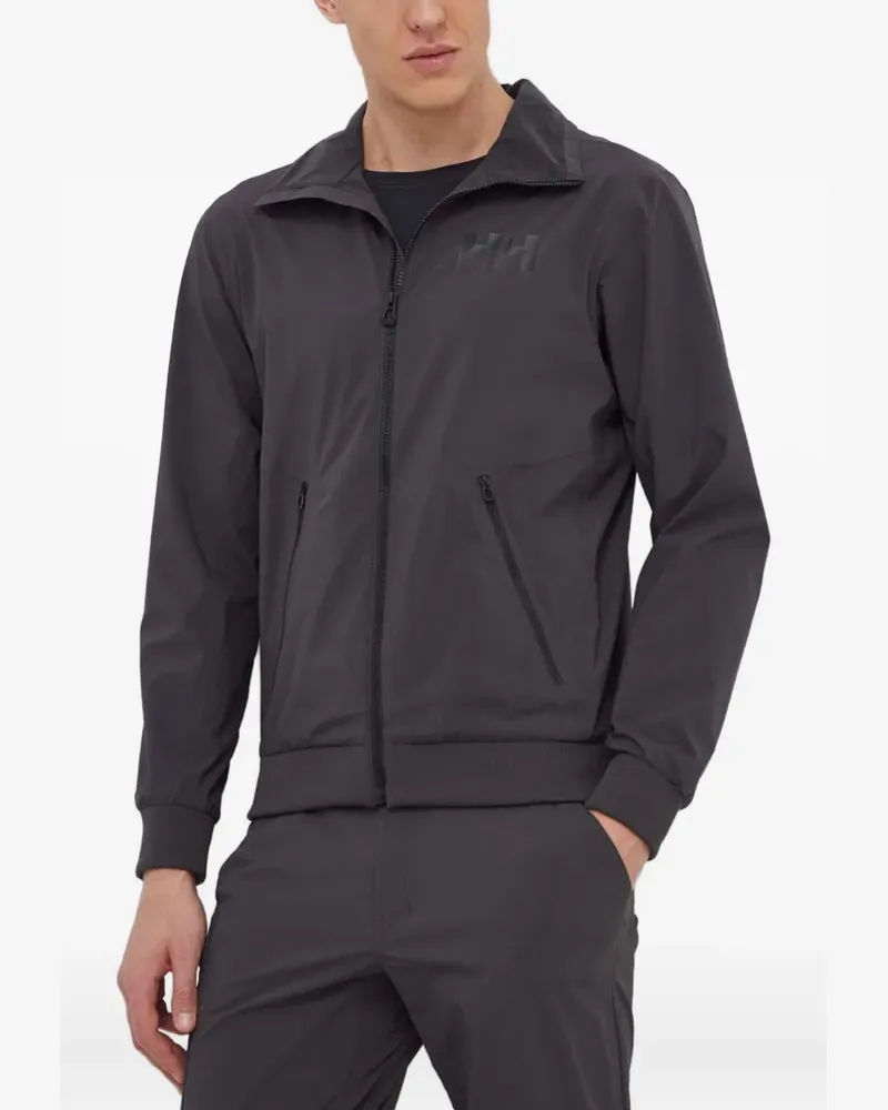 Helly Hansen zip-up logo jacket - Grau Grau