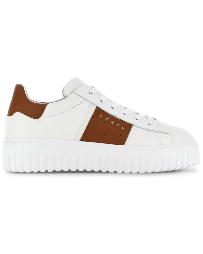 Hogan H-Stripes Sneakers - Weiß Weiß