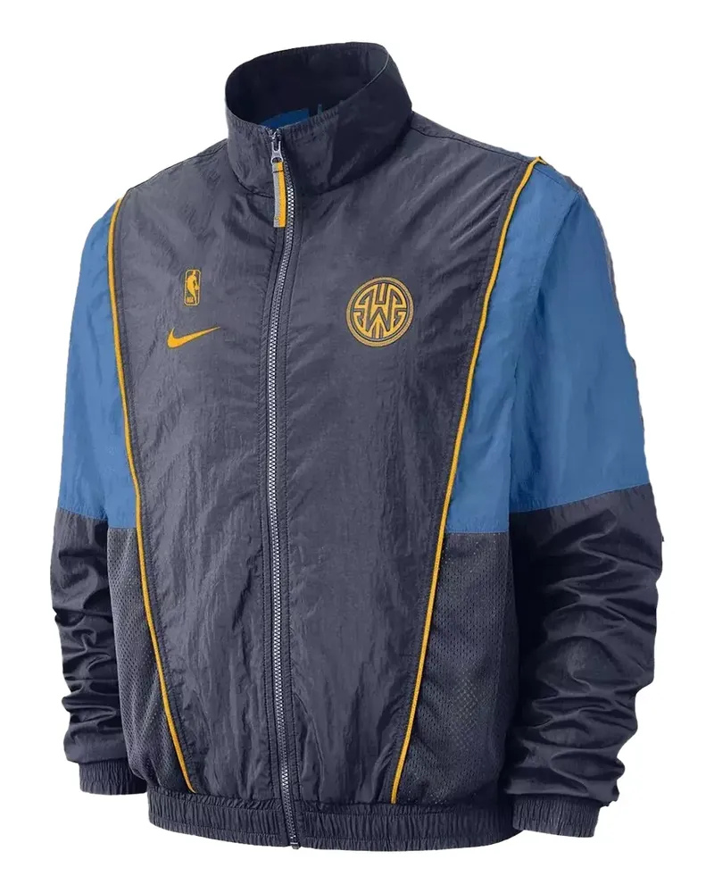 Nike x NBA Golden State Warriors Jacke - 471 BLUE 471