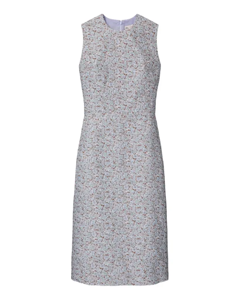 Tory Burch Kleid mit Jacquard - Blau Blau