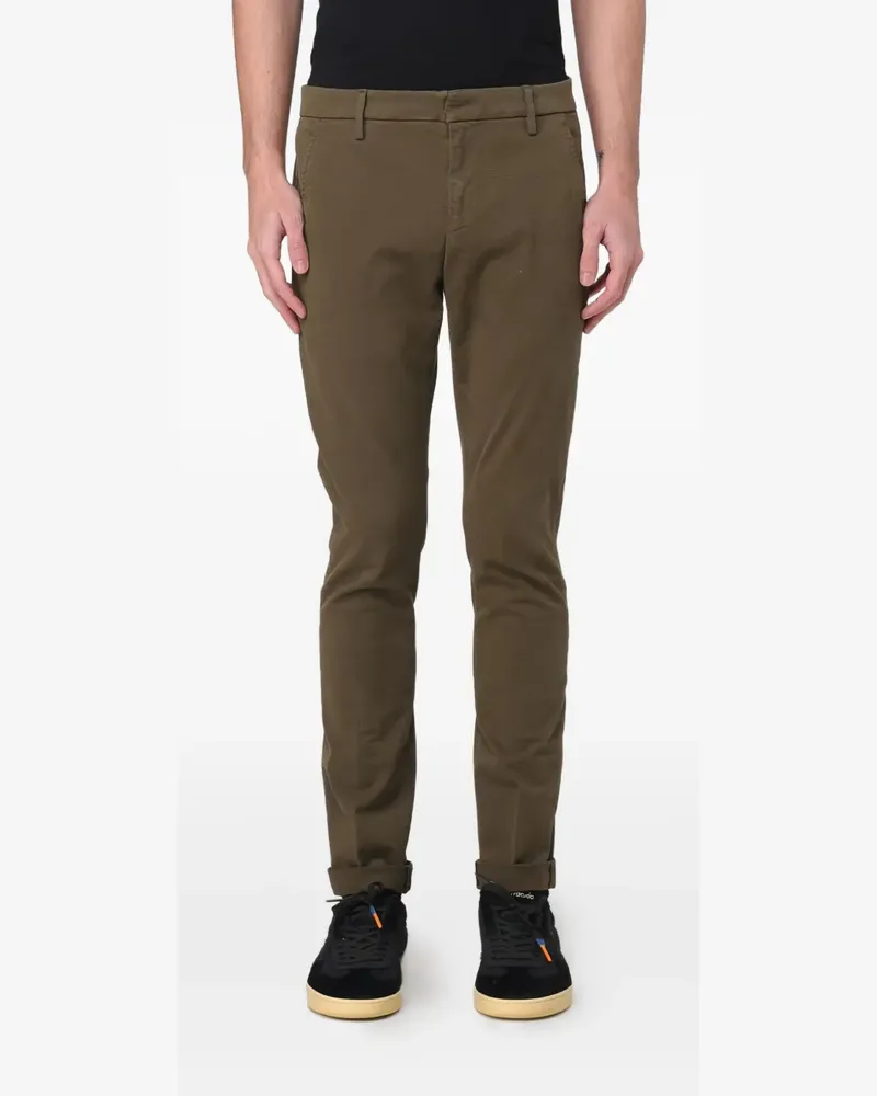 Dondup Hose mit verdecktem Verschluss - Grün Grün