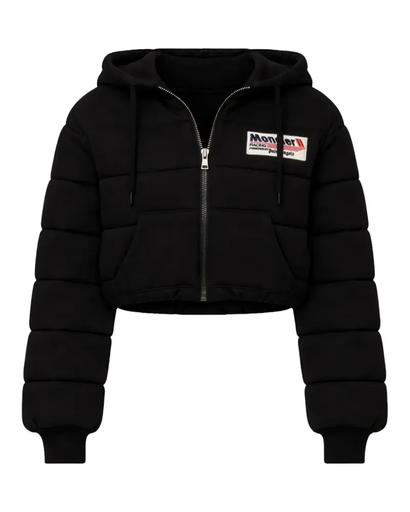 Moncler hooded padded jacket - Schwarz Schwarz