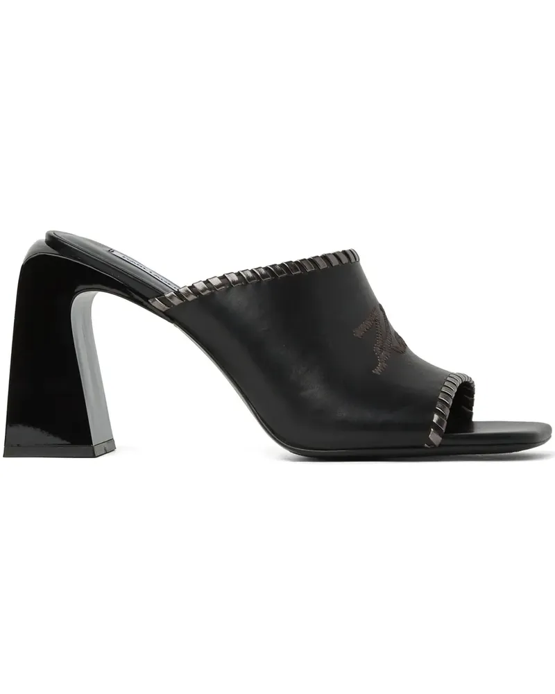 Karl Lagerfeld Astra Nova Mules 90mm - Schwarz Schwarz