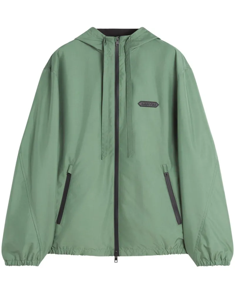 Lanvin Windbreaker aus Tech-Stoff - Grün Grün