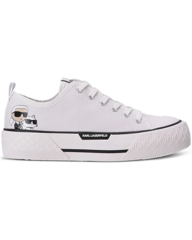 Karl Lagerfeld Kampus Max III Sneakers - Weiß Weiß