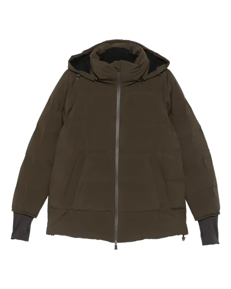 Herno Gesteppte Kapuzenjacke - Braun Braun