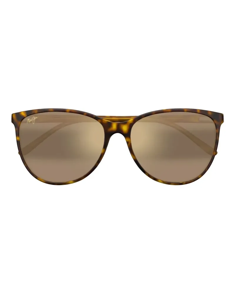 Maui Jim Sonnenbrille in Schildpattoptik - Braun Braun