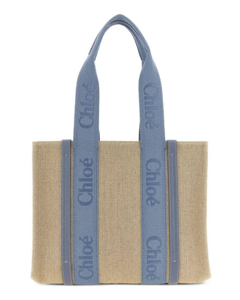 Chloé Kleine Woody Handtasche - Nude Nude