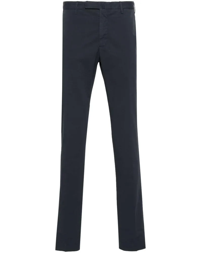 Incotex Hose mit Bügelfalten - Blau Blau