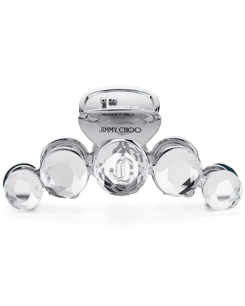 Jimmy Choo Haarspange mit Klaue - Silber Silber