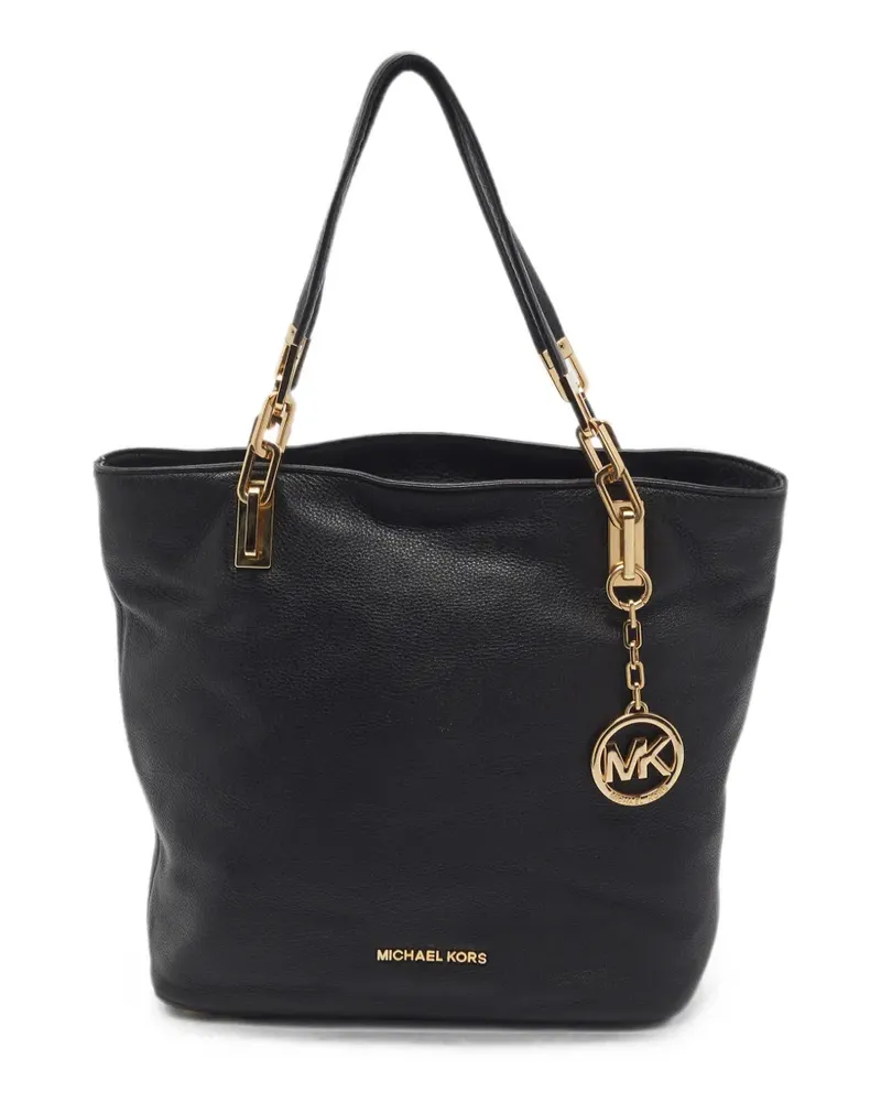 Michael Kors Brooke leather tote bag - Schwarz Schwarz