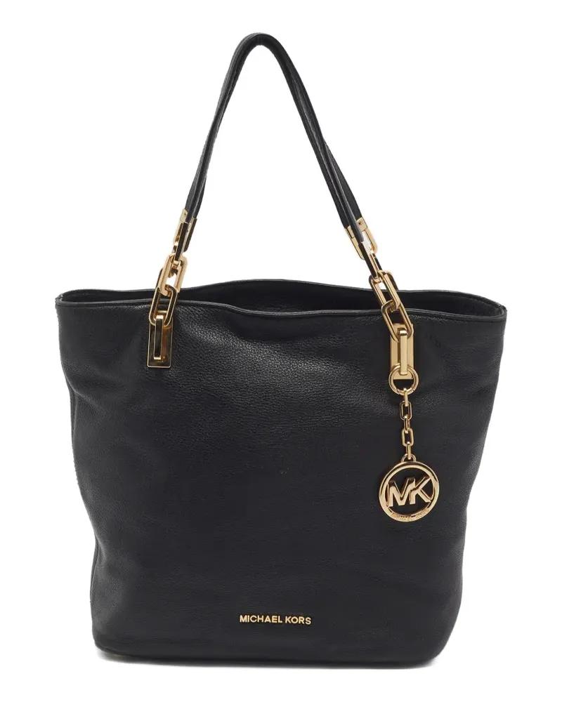 Michael Kors Brooke leather tote bag - Schwarz Schwarz