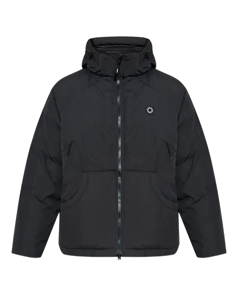 Kenzo hooded puffer jacket - Schwarz Schwarz