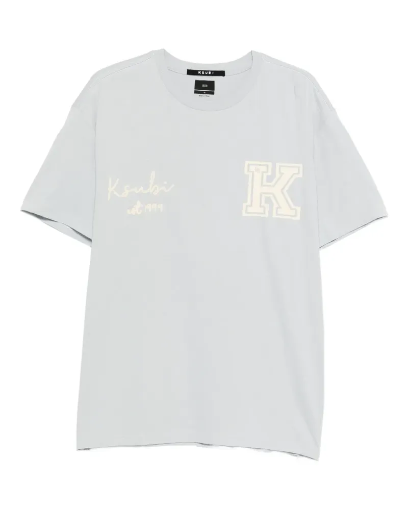 ksubi Salud Biggie T-Shirt - Blau Blau
