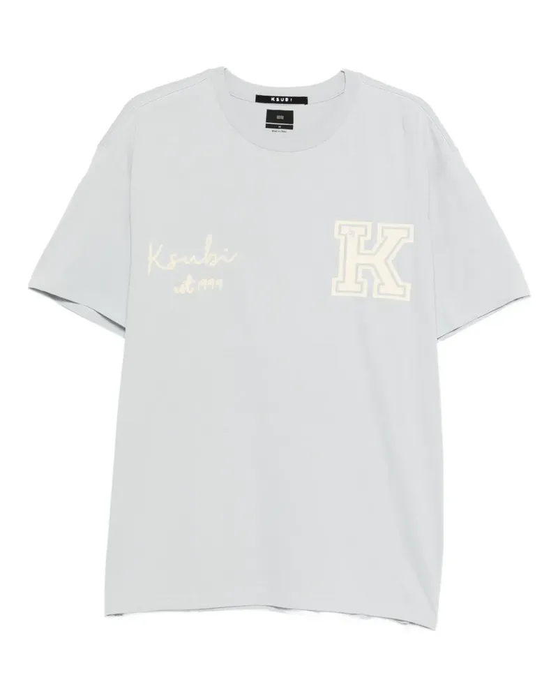 ksubi Salud Biggie T-Shirt - Blau Blau