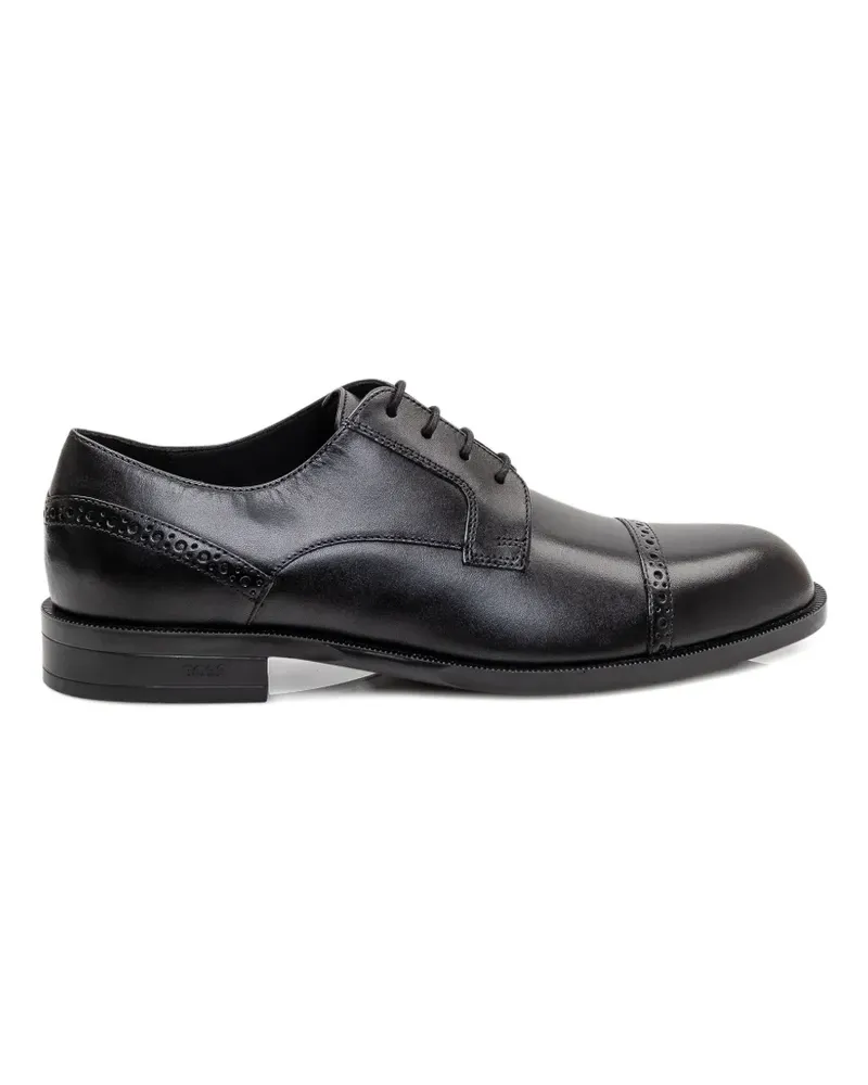 HUGO BOSS lace-up fastening brogues shoes - Schwarz Schwarz