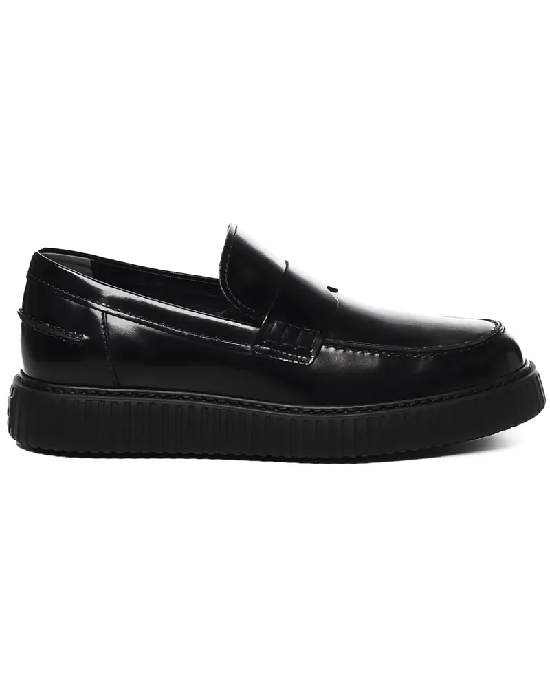 Hogan Klassische Loafer - Schwarz Schwarz