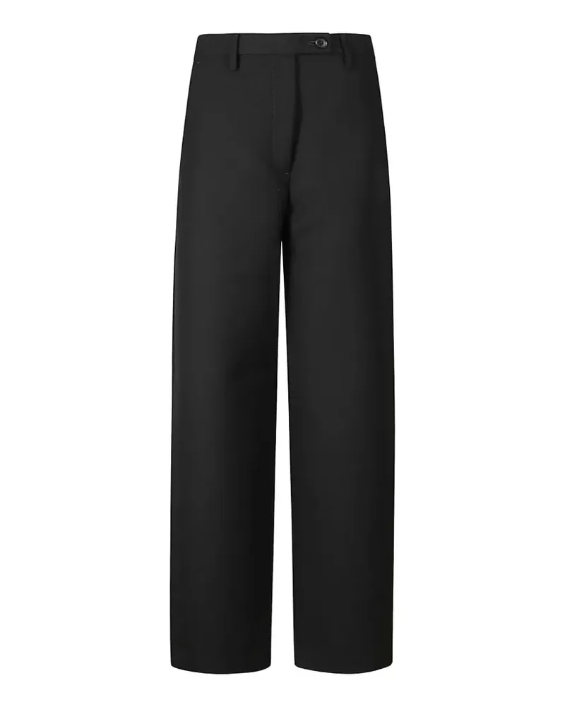Mauro Grifoni straight-leg tailored trousers - Schwarz Schwarz