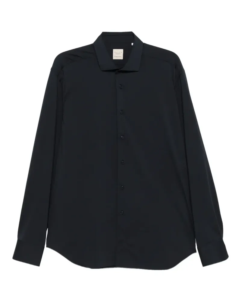 XACUS Klassisches Hemd - Blau Blau