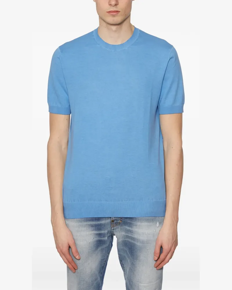 Paolo Pecora Milano crew-neck T-shirt - Blau Blau