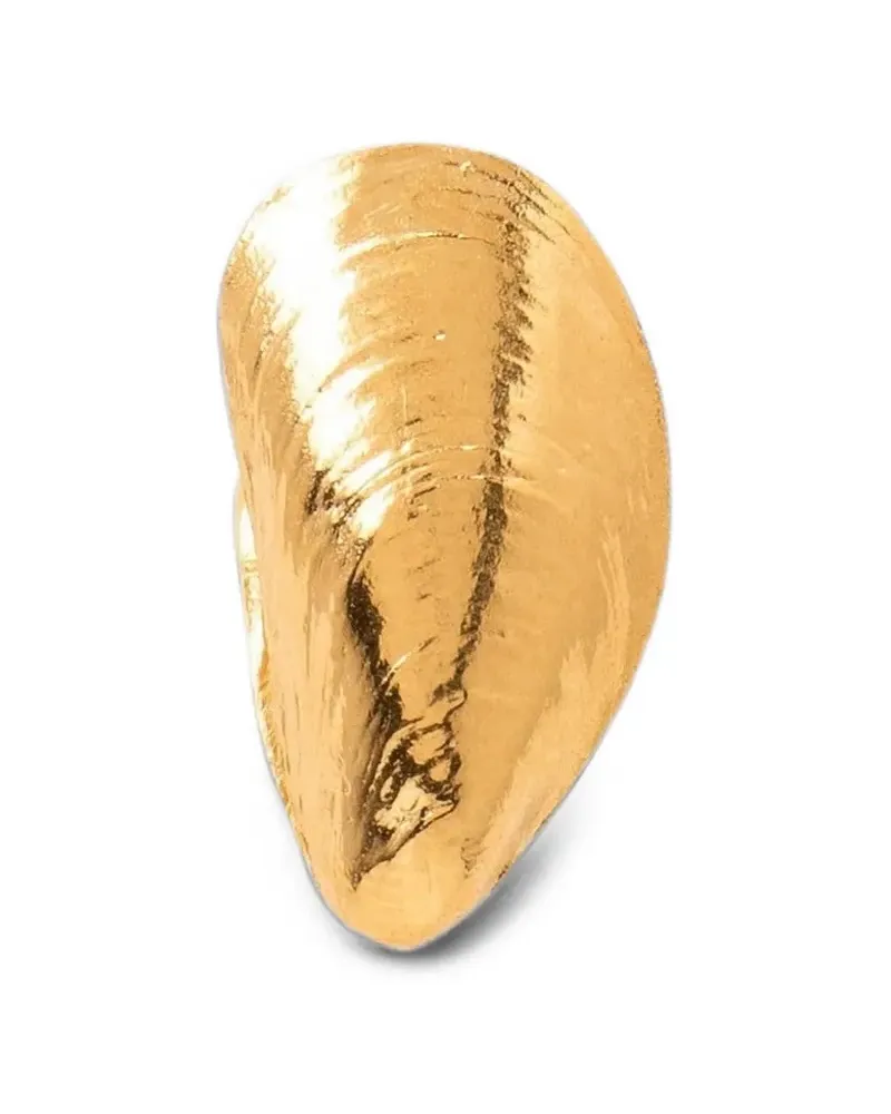 Wouters & Hendrix Ohrstecker mit Muschelschale - Gold Gold