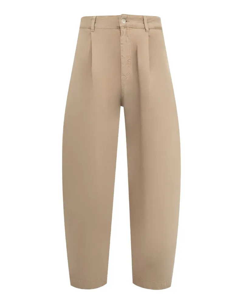 Studio Nicholson Tapered-Jeans mit verstellbarem Verschluss - Nude Nude