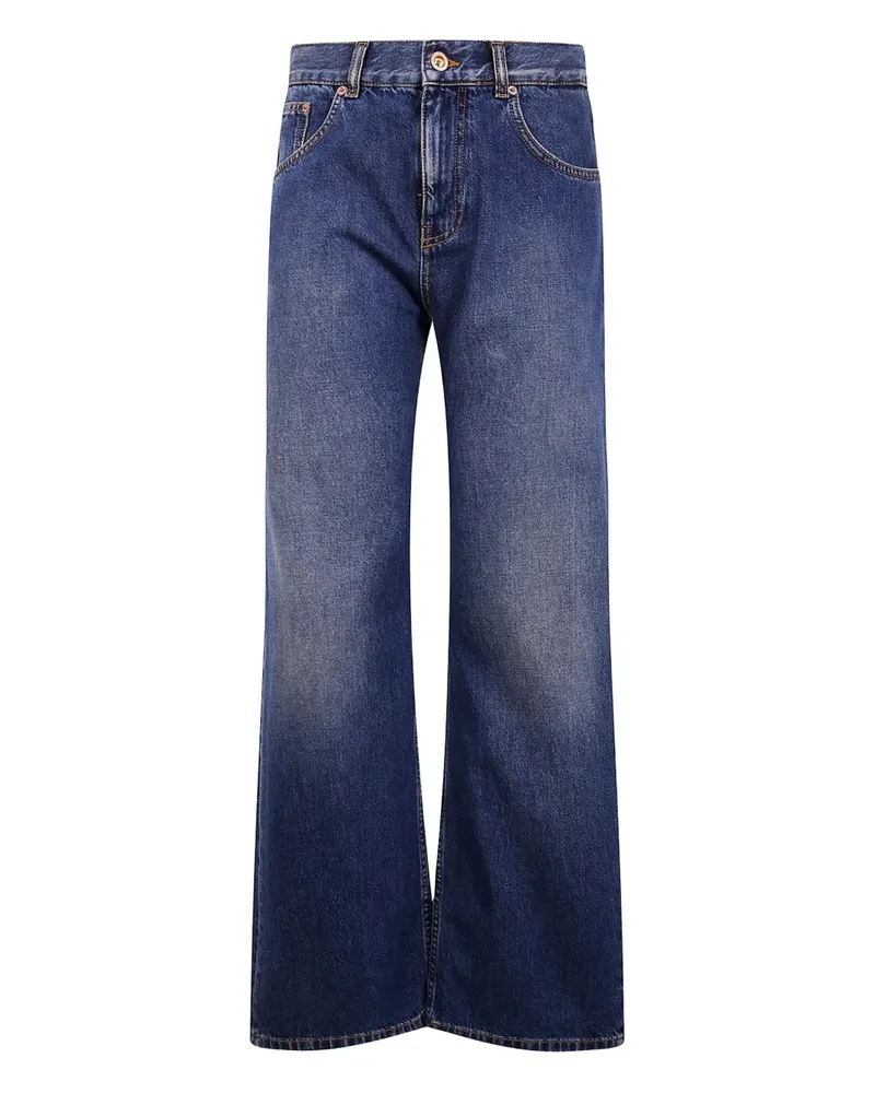 ASPESI Jeans mit Patch-Detail - Blau Blau