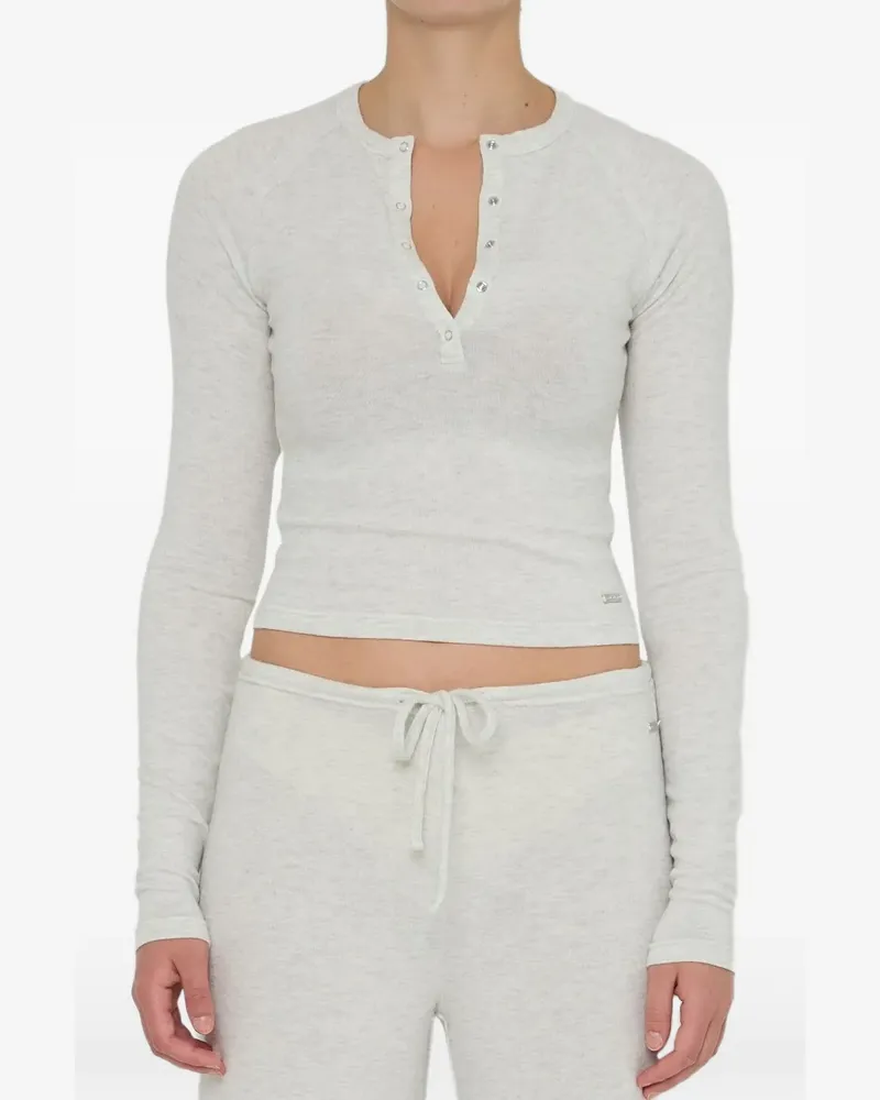 P.E. NATION Haven long-sleeve top - Grau Grau