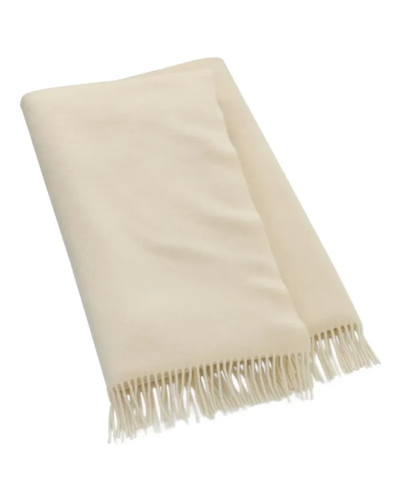 Ralph Lauren Home Jax fringed throw blanket - Nude Nude
