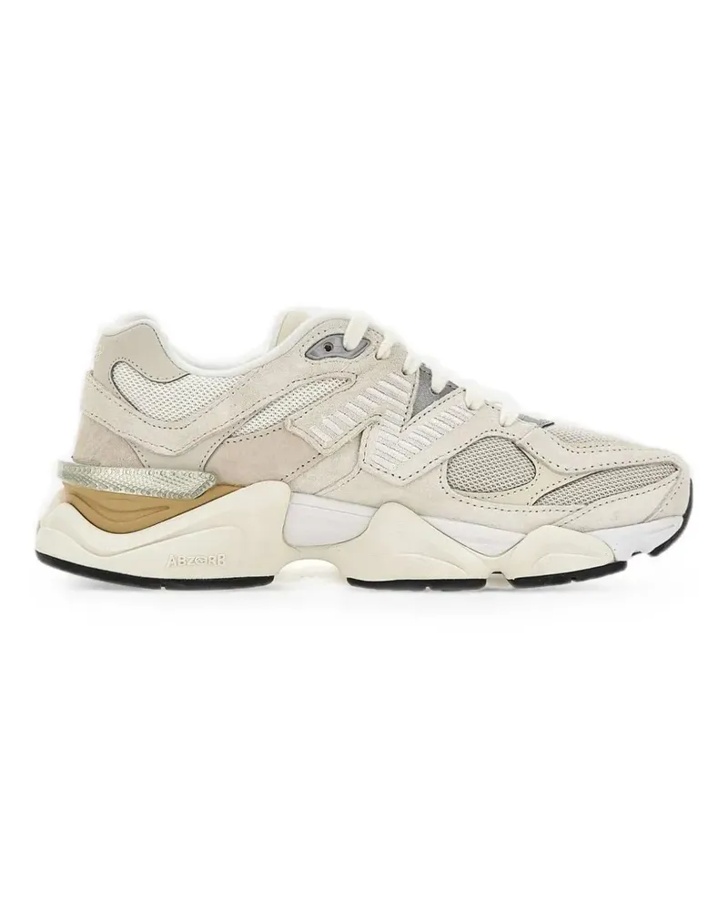 New Balance 9060 logo-patch sneakers - Nude Nude