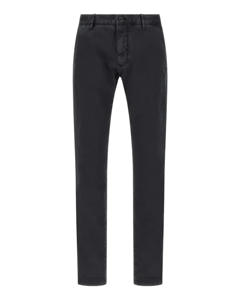 Incotex Chino mit schmalem Schnitt - Schwarz Schwarz