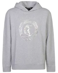 Just Cavalli Hoodie mit Stickerei Grau