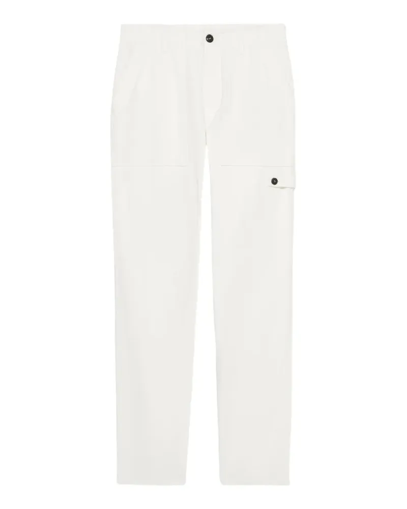 Fortela buttoned pocket trousers - Weiß Weiß