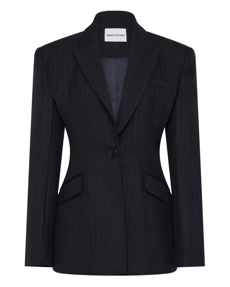 Rebecca Vallance Maxwell Blazer mit Nadelstreifen - Blau Blau