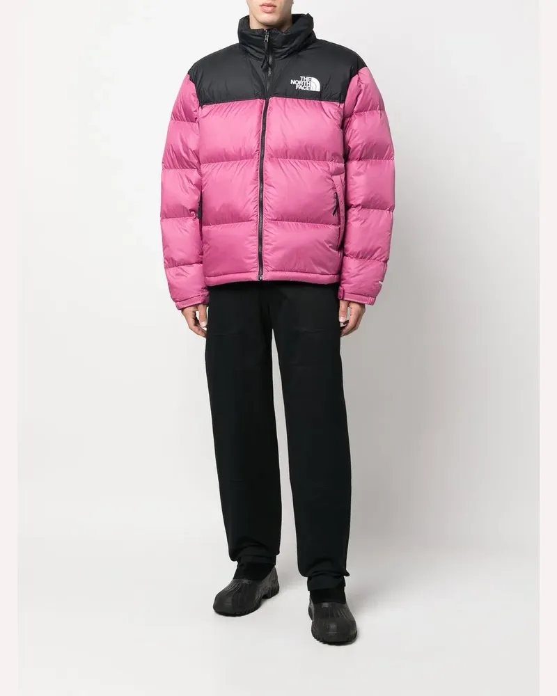 The North Face Daunenjacke mit Logo-Print - Violett Violett