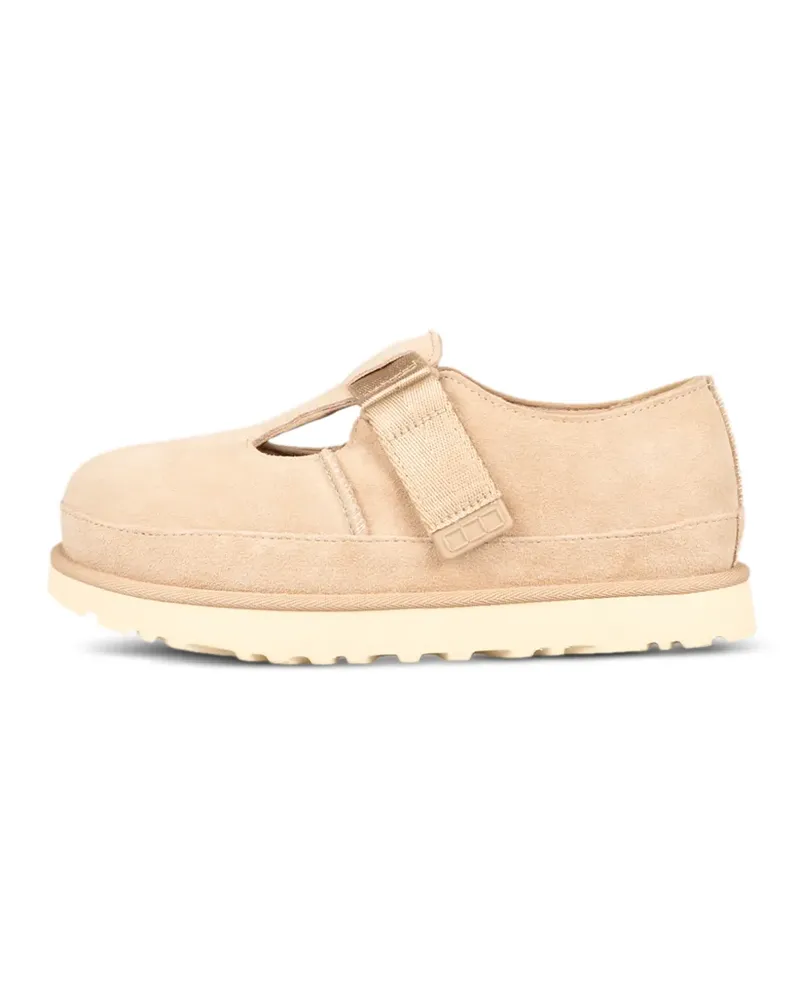 UGG Goldenstar Ballerinas aus Wildleder - Nude Nude