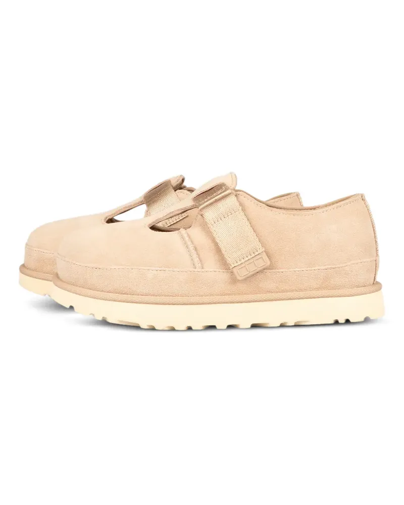UGG Goldenstar Ballerinas aus Wildleder - Nude Nude