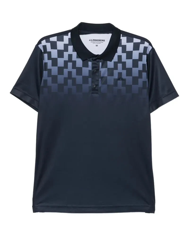 J.Lindeberg Finn Poloshirt - Blau Blau