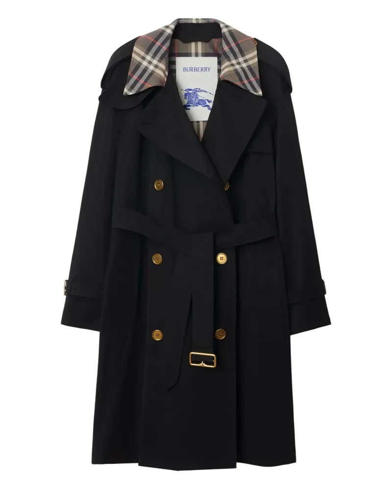 Burberry Castleford Trenchcoat - Schwarz Schwarz