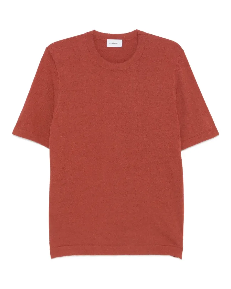 Scaglione round-neck T-shirt - Rot Rot