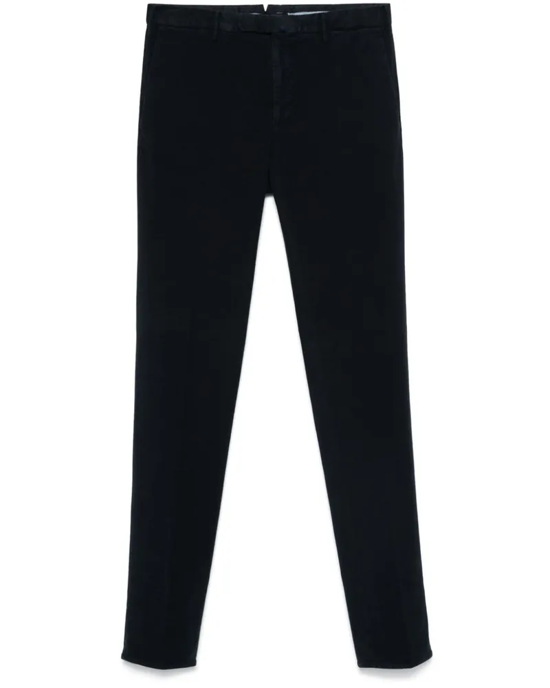 Incotex Schmale Chino - Blau Blau