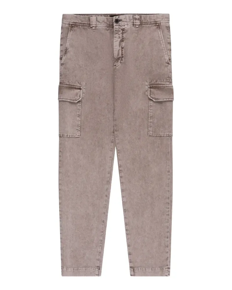 Incotex belt-loop cargo pants - Nude Nude