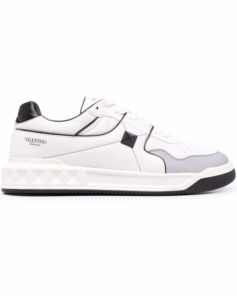 Valentino Garavani One Stud Sneakers - Weiß Weiß